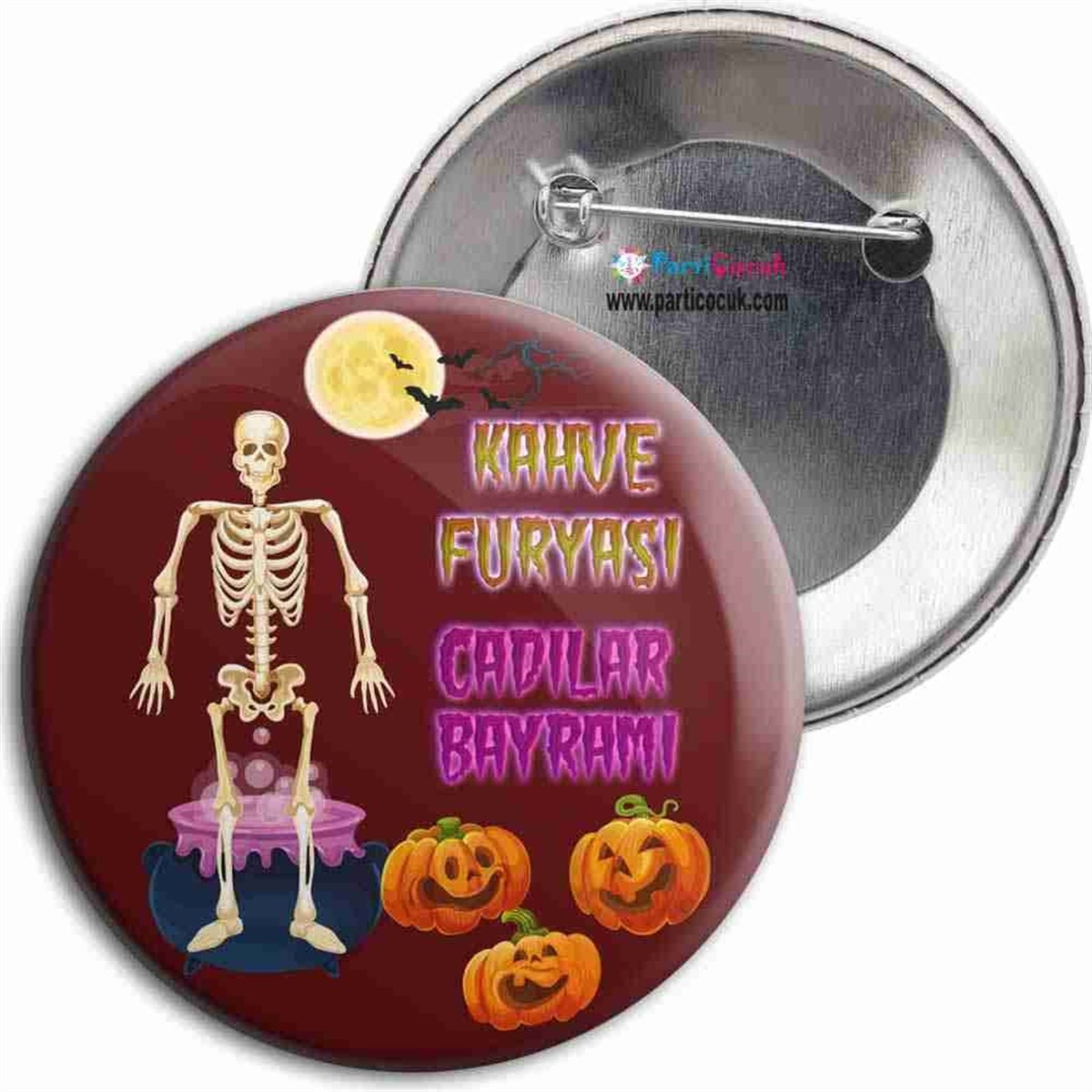 Cadılar Bayramı Yaka Rozet  