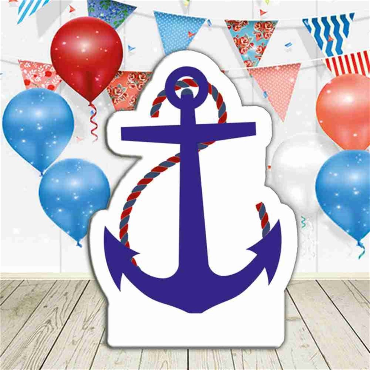 Çapa Temalı Doğum Günü Pano 