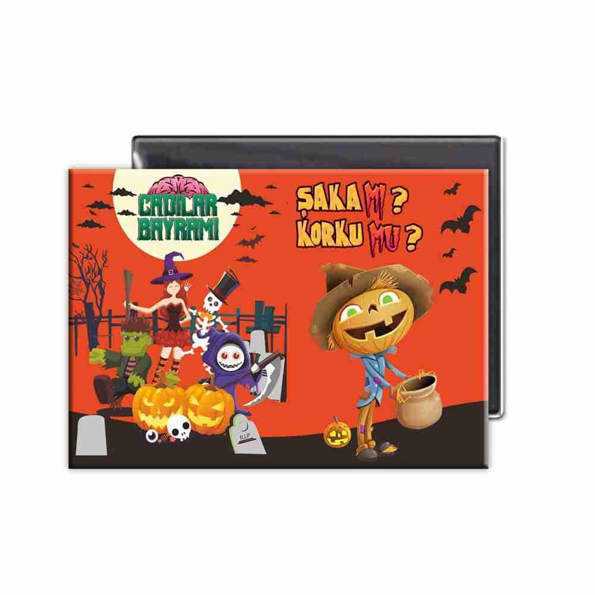 Cartoon Halloween Magnet 