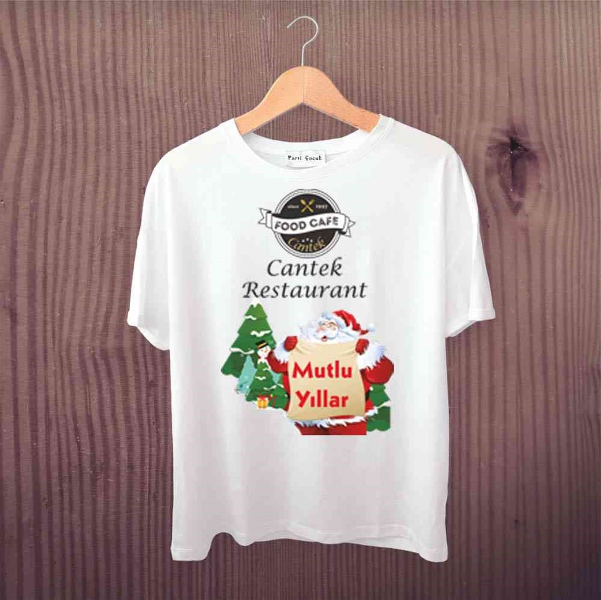 Christhmas Kutlama Restaurant Yılbaşı Tişört 