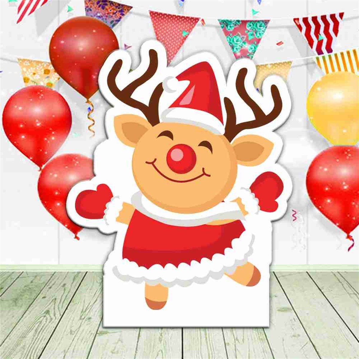 Christmas Concept New Year Bird Design  