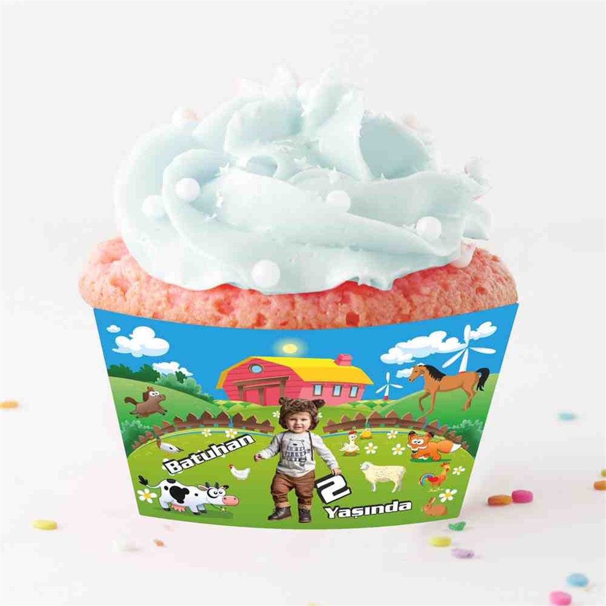 Çiftlik Cupcake Sargısı 