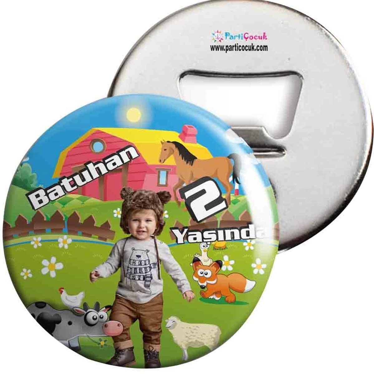 Çiftlik Konsept Açacaklı Magnet Kişiye Özel 