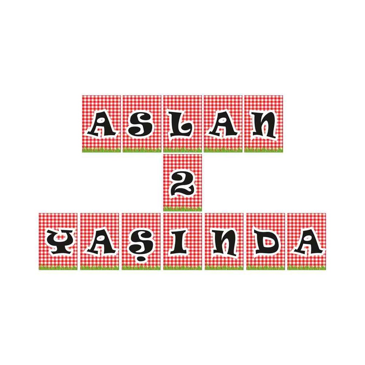 Çiftlik Konsept Harf Banner 