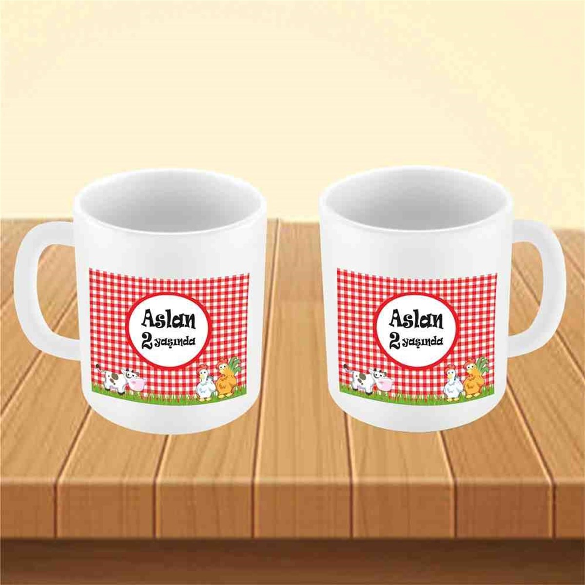 Çiftlik Konsept Kupa Bardak Mug  