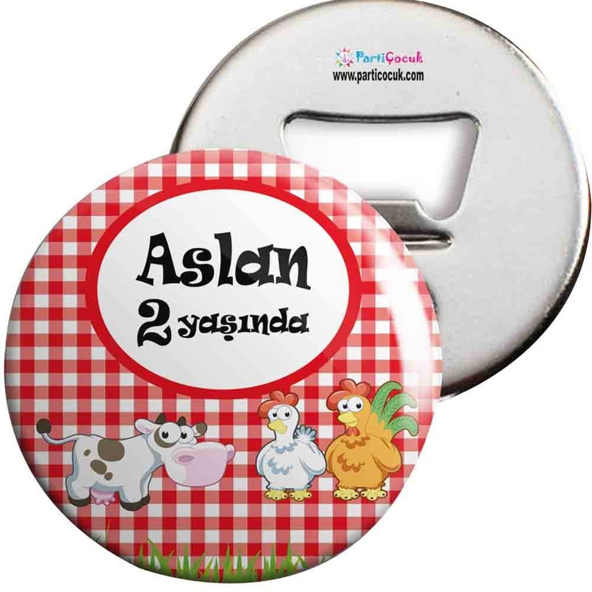 Çiftlik Konsepti Açacaklı Magnet Kişiye Özel  