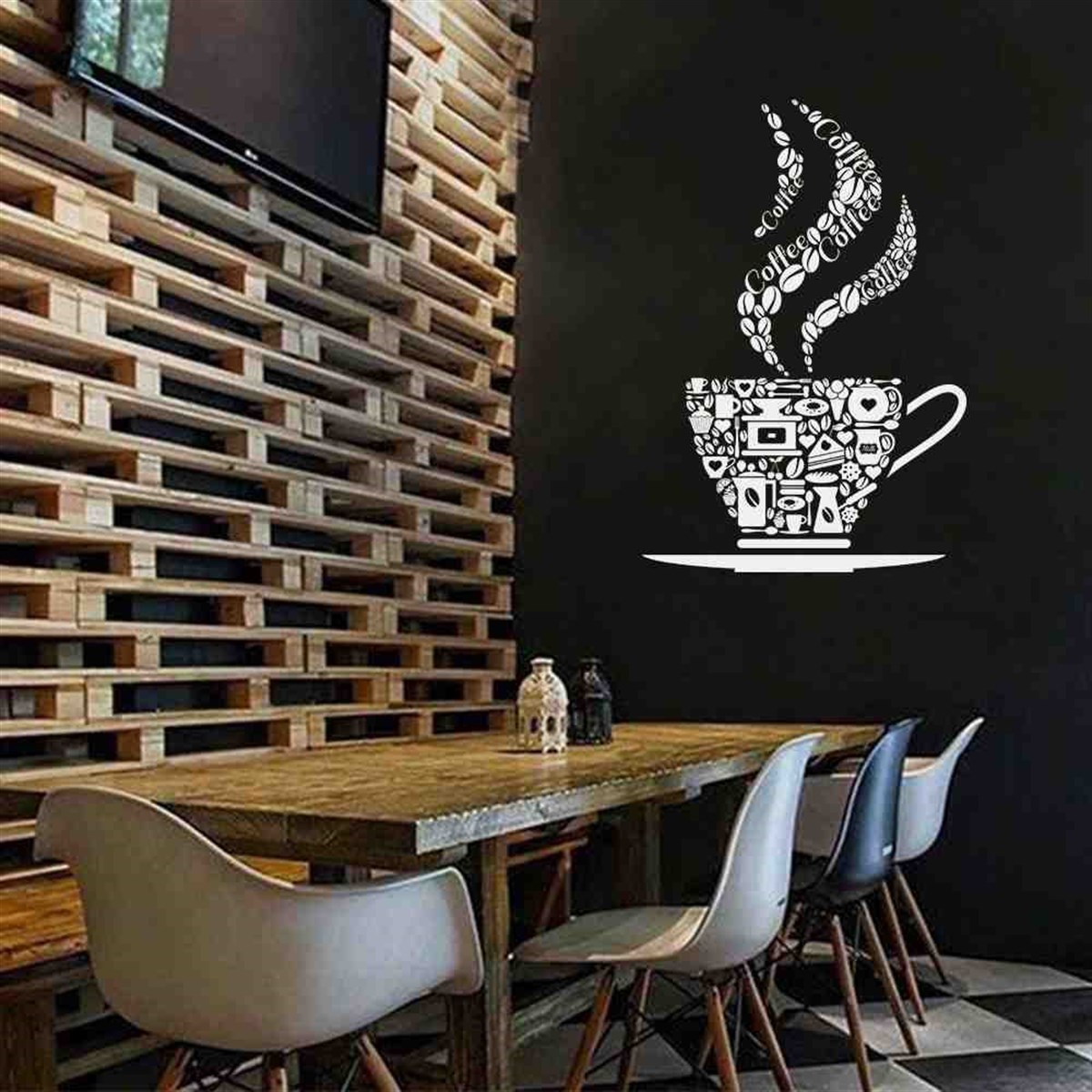 Coffee Time Kafe Ve Restorant Duvar Sticker 