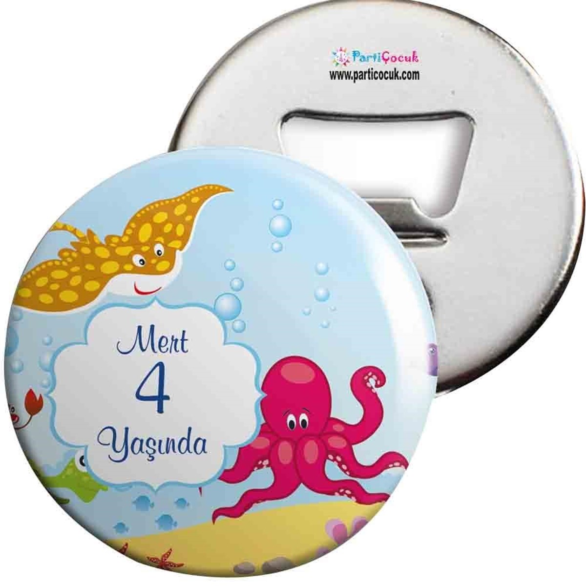 Deniz Konsept Açacaklı Magnet Kişiye Özel 