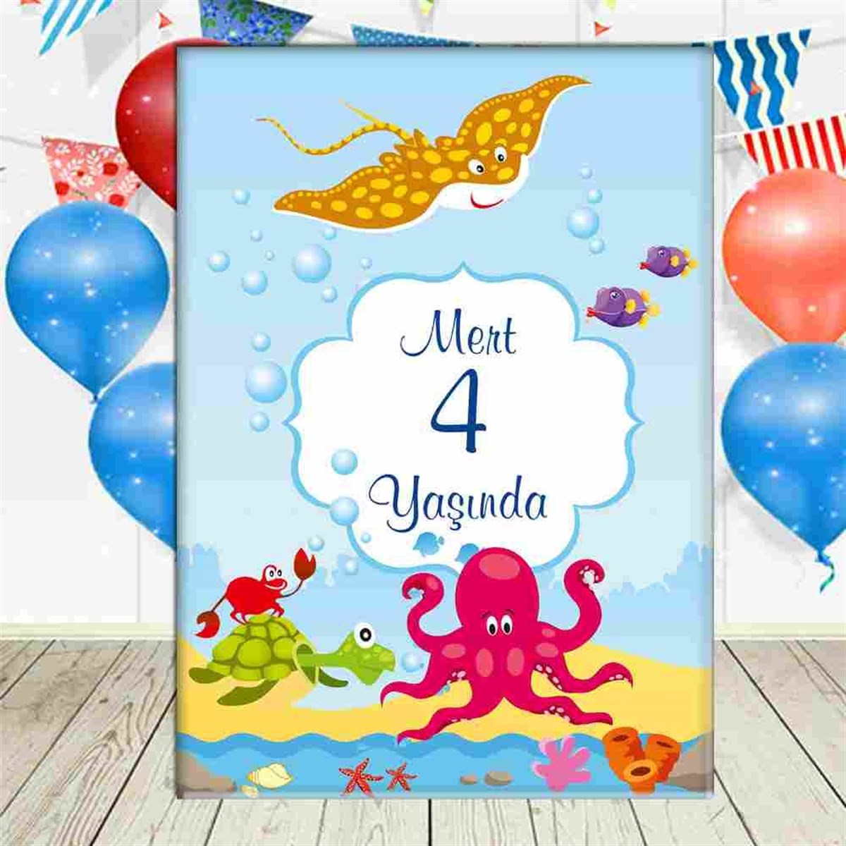 Deniz Konsept Ayaklı Pano 