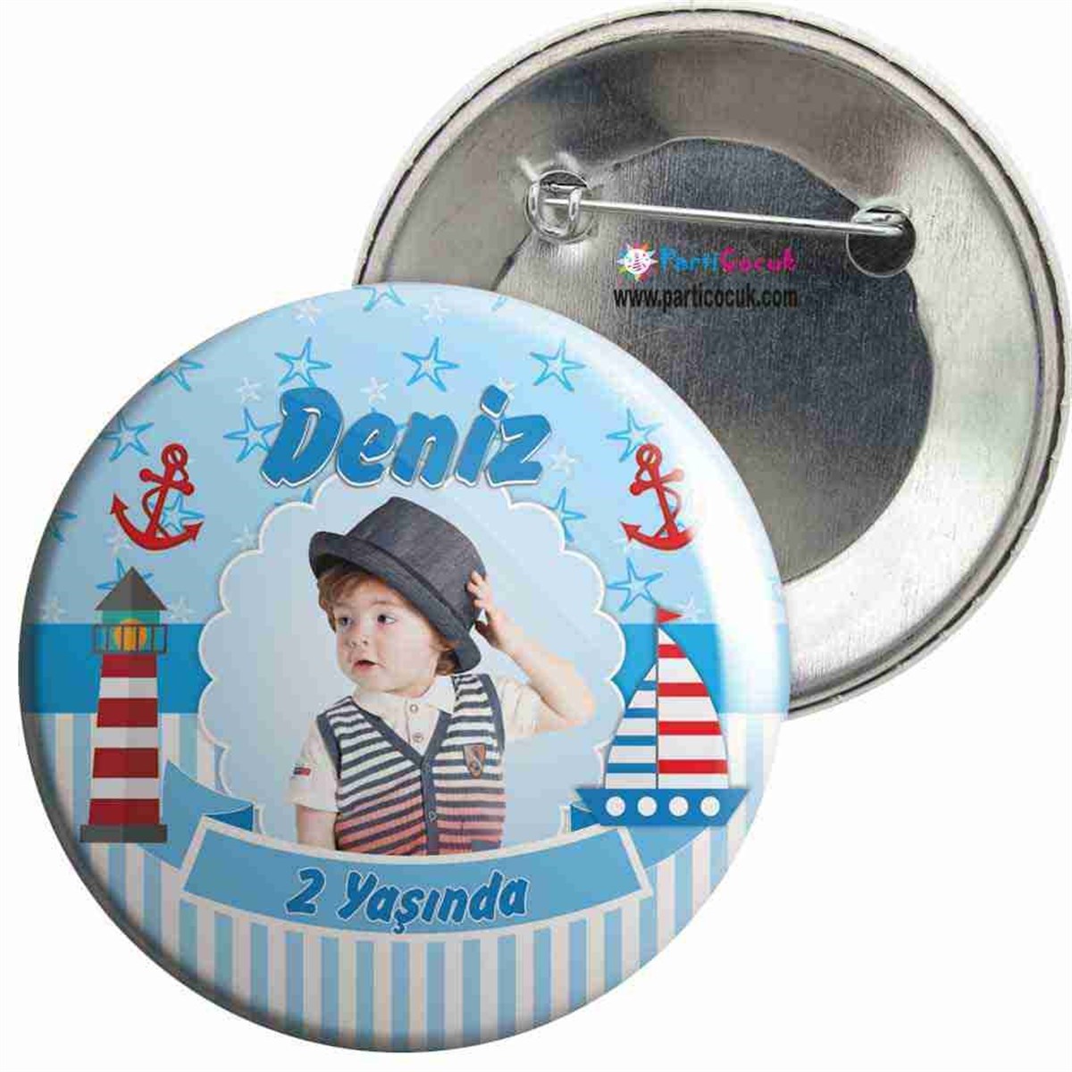 Denizci Konsept İğneli Rozet  