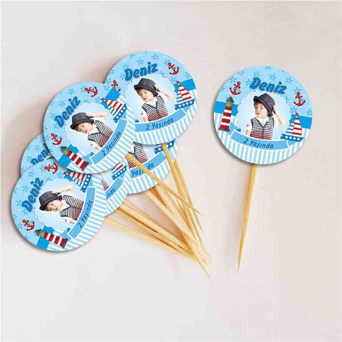 Denizci Temalı Kurdan  