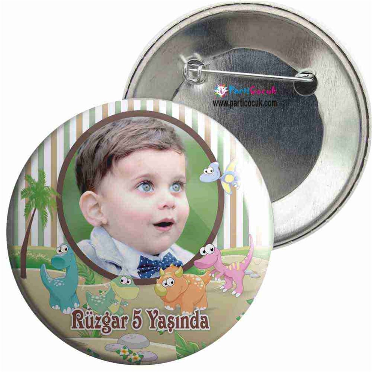 Dinazor Konsept İğneli Rozet  