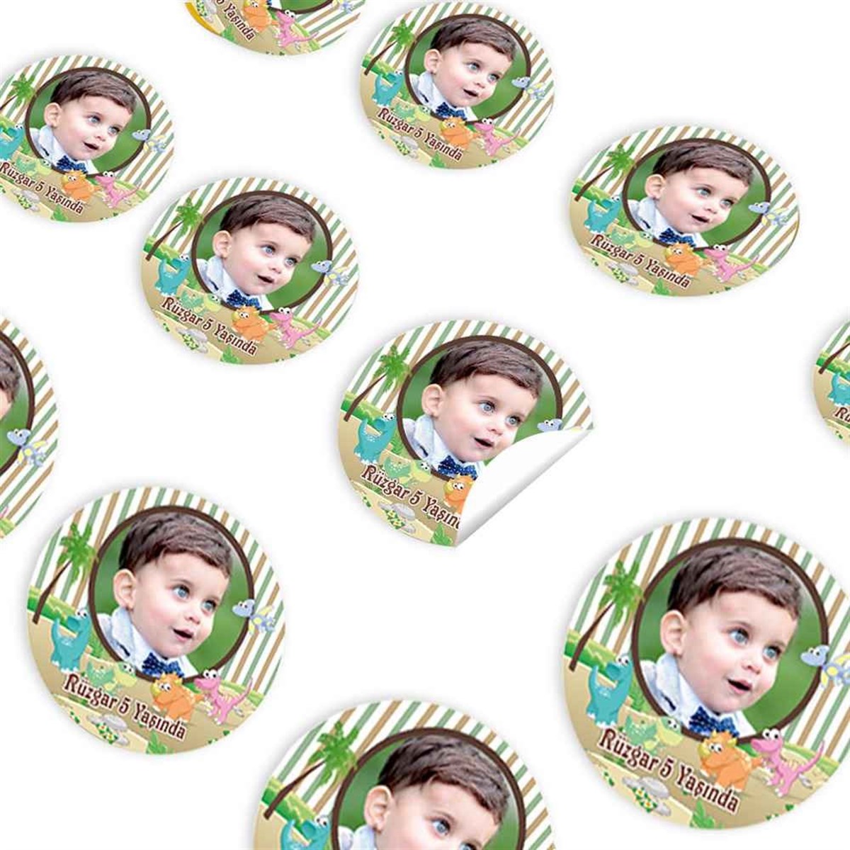 Dinazor Konsept Sticker 30 Adet 