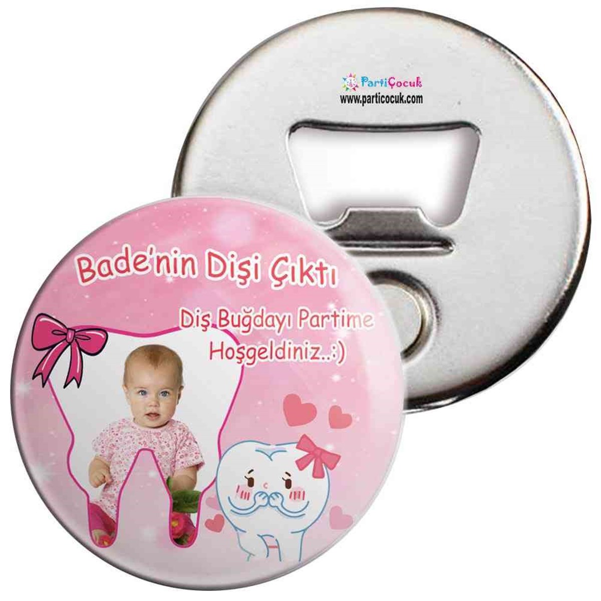 Diş Buğdayı Çerçeveli Utangaç Açacaklı Magnet 