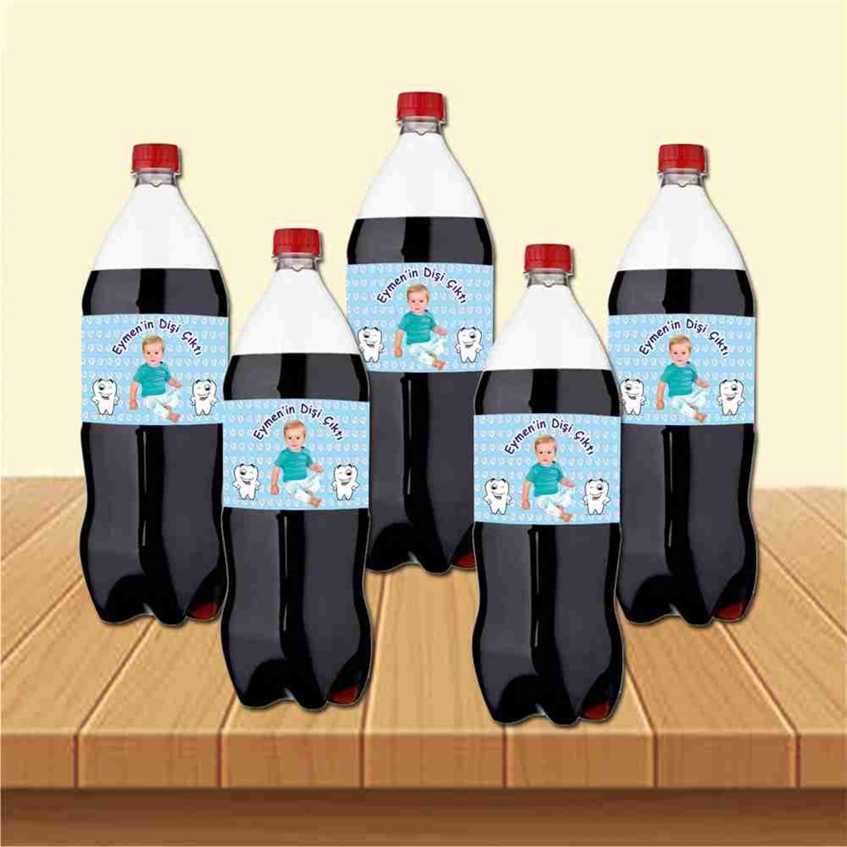 Diş Buğdayı Göz Kırpan Cola Şisesi Bandı 