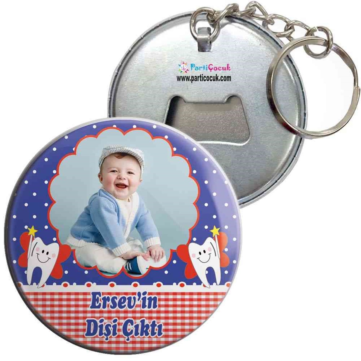 Diş Buğdayı Kırmızı Melekli Anahtarlı Açacak 
