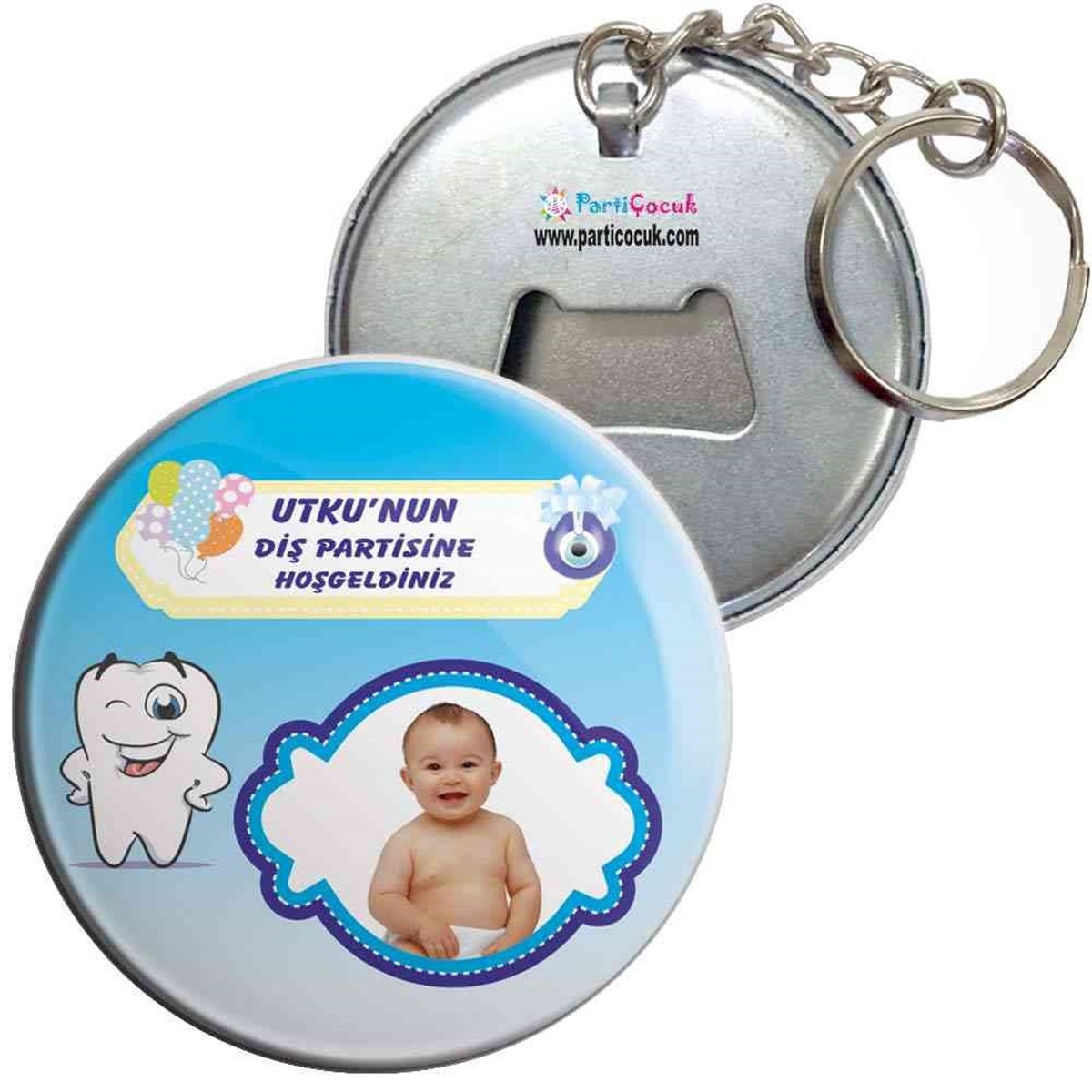 Diş Buğdayı Komik Mavi Anahtarlı Açacak 