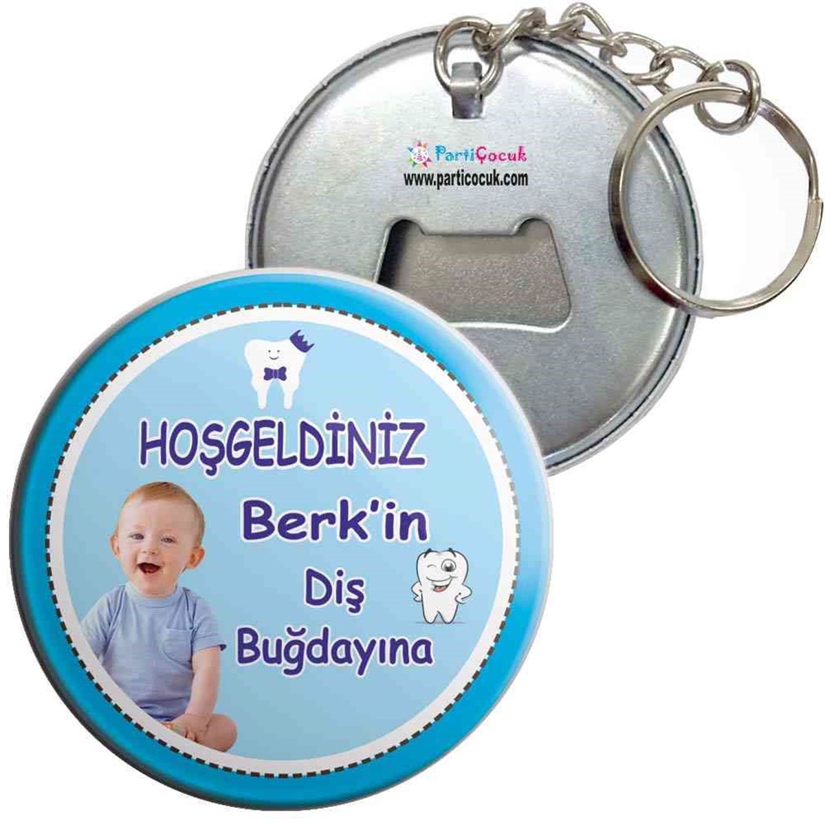 Diş Buğdayı Mavi Taçlı Diş Anahtarlı Açacak 