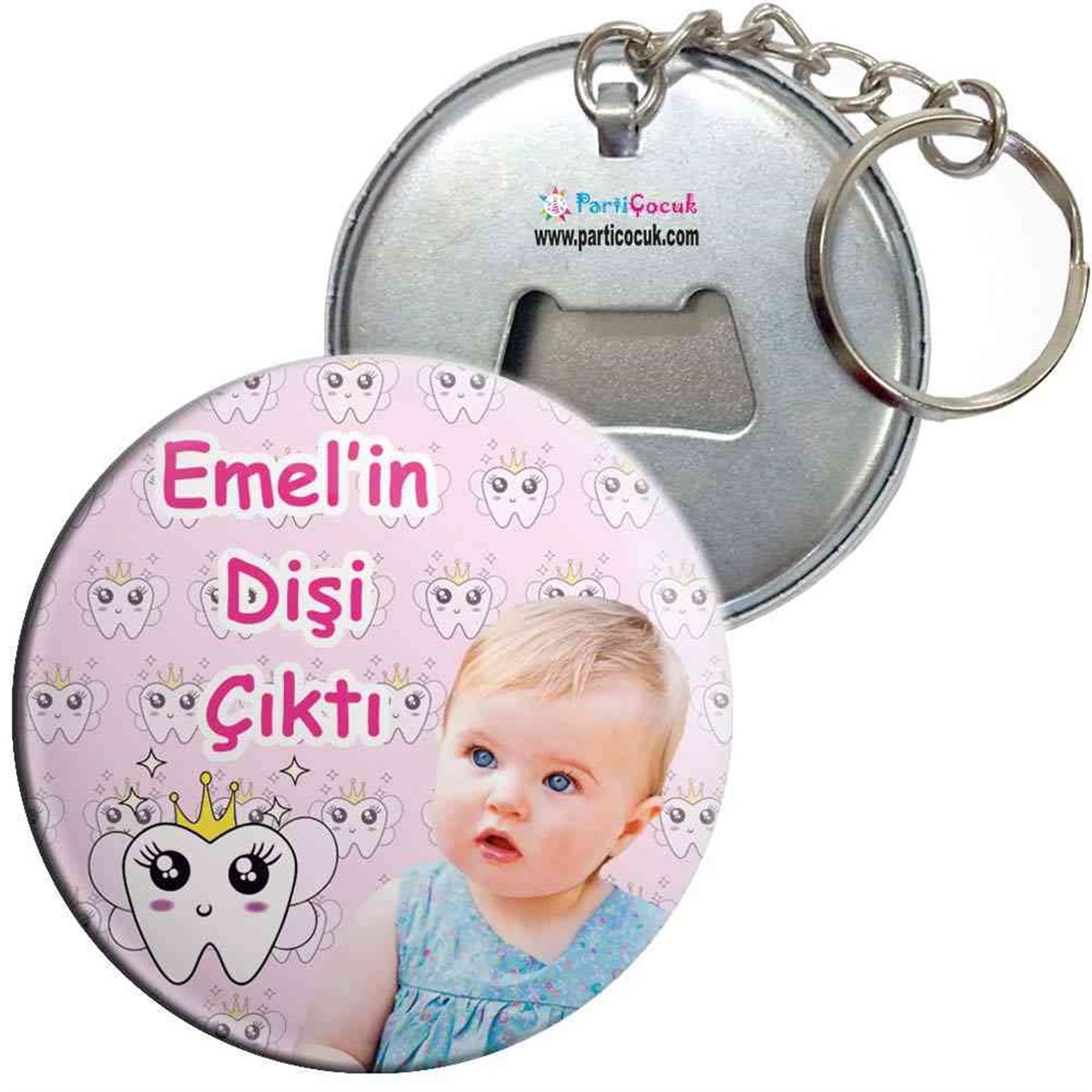 Diş Buğdayı Melekli Dişli Konsept Anahtarlı Açacak 