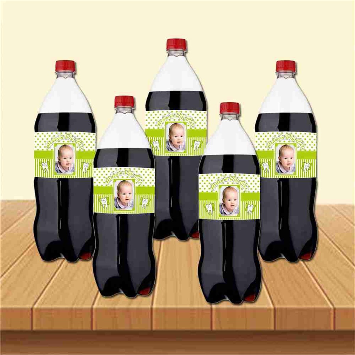 Diş Buğdayı Partisi Yeşil Melek Diş Cola Şisesi Bandı 