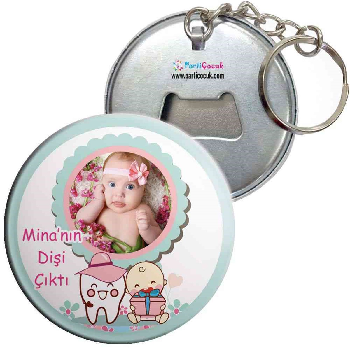 Diş Buğdayı Pembe Şapkalı Konsept Anahtarlı Açacak  