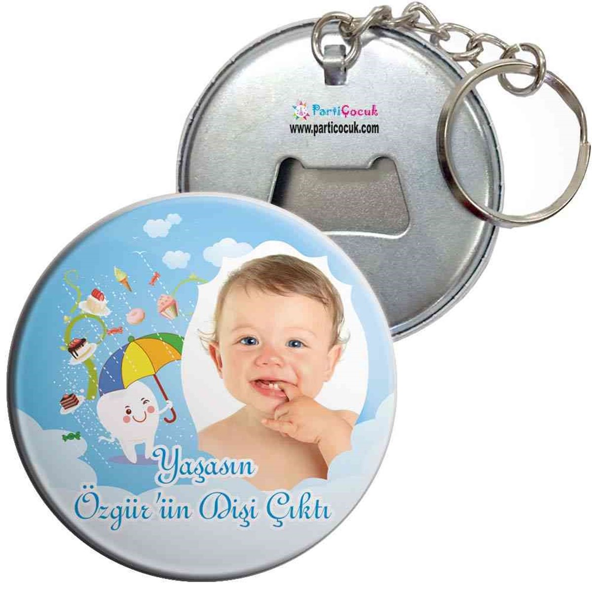 Diş Buğdayı Şemsiyeli Anahtarlı Açacak 