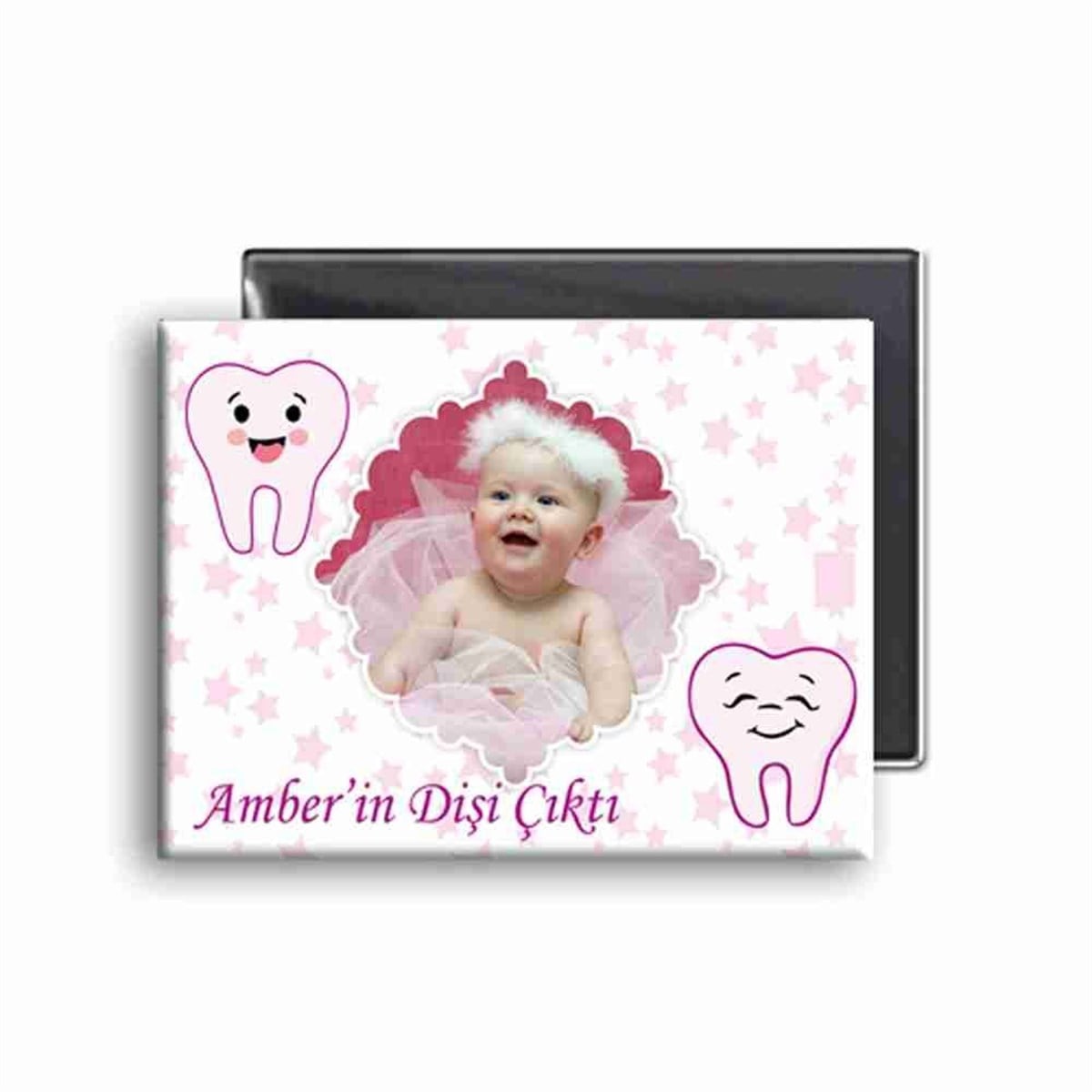 Diş Buğdayı Şemsiyeli Buzdolabı Magneti 