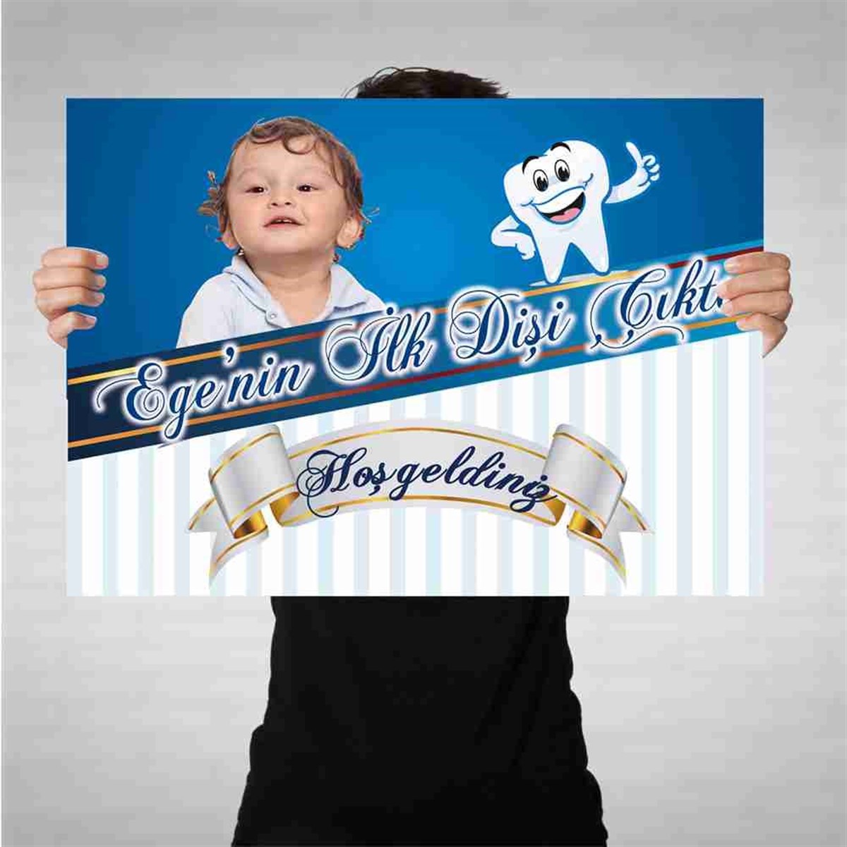 Diş Buğdayı Tatlı Diş Temalı Bez Afiş 