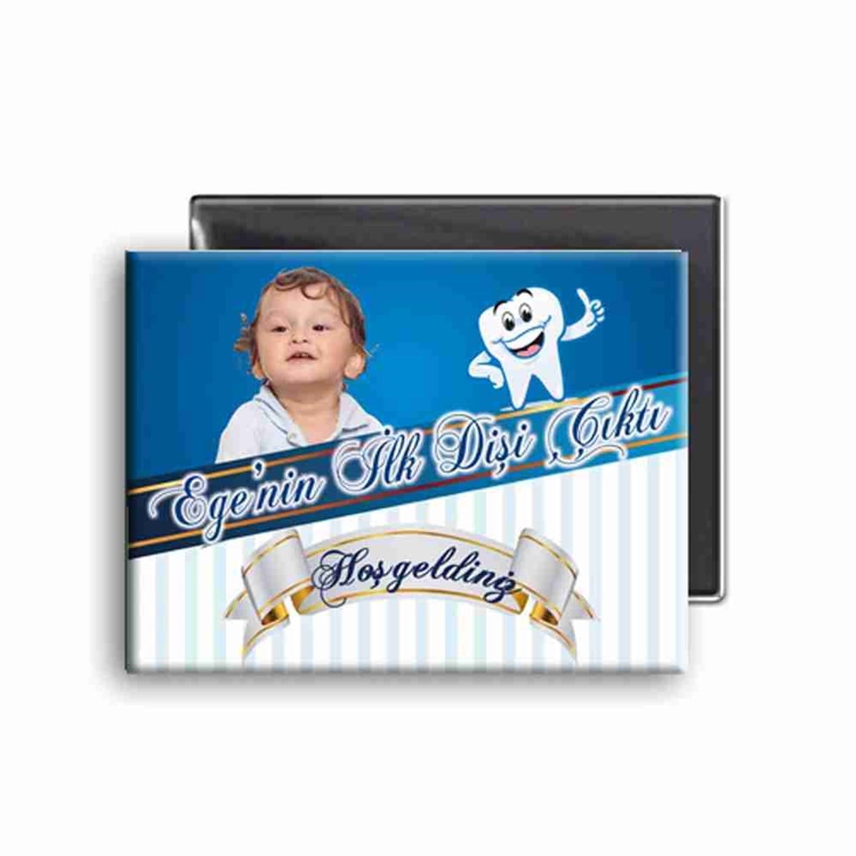 Diş Buğdayı Tatlı Diş Temalı Buzdolabı Magneti 