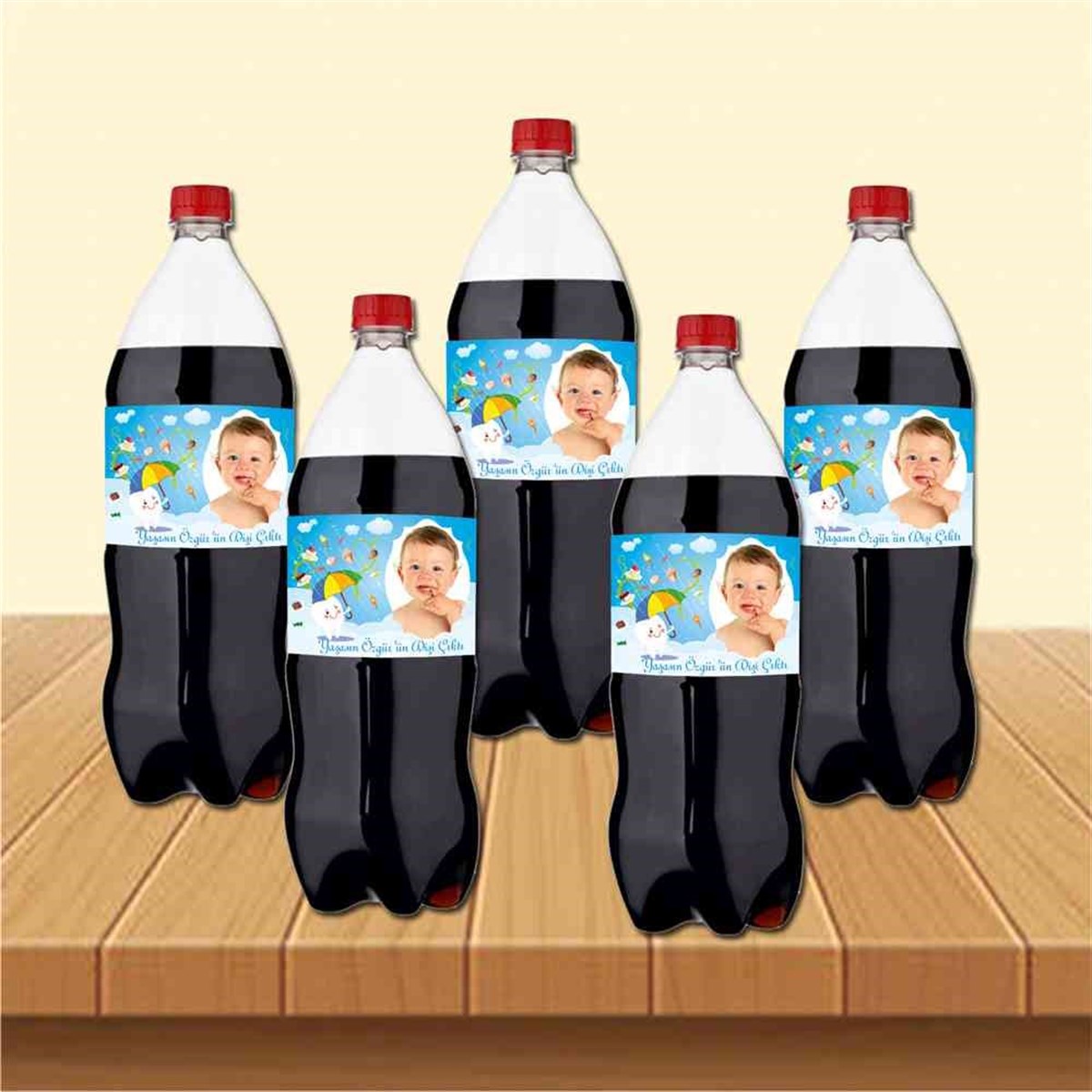 Diş Buğdayı Utangaç Mor Diş Parti Seti Cola Şisesi Bandı 