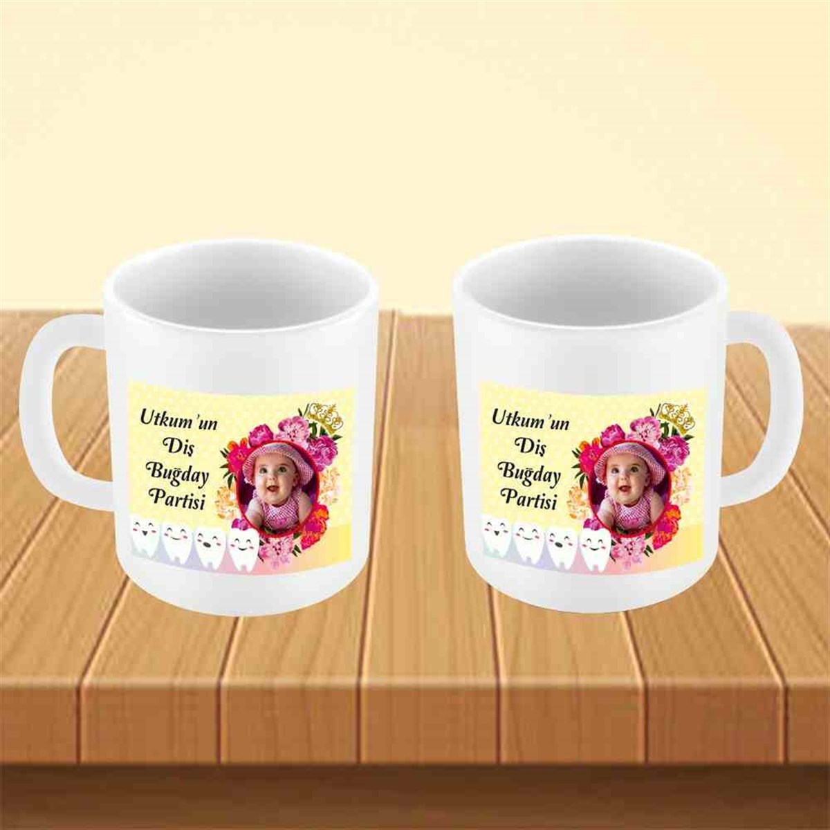 Diş Buğdayı Yaramaz Sevimli Diş Kupa Bardak Mug 