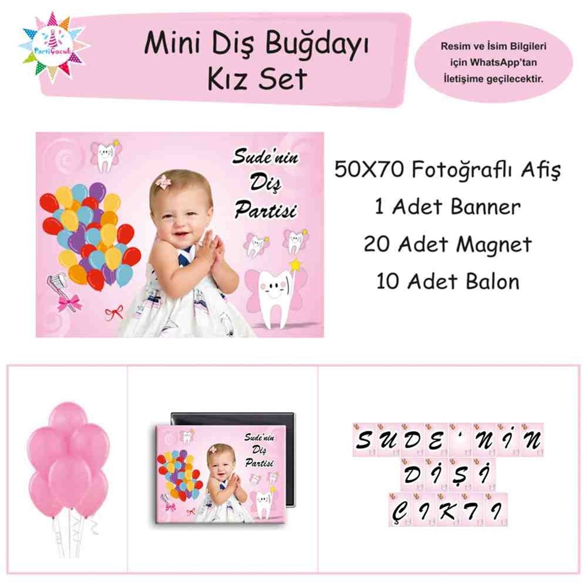 Diş Buğdayı Yaramaz Sevimli Diş Mini Set 