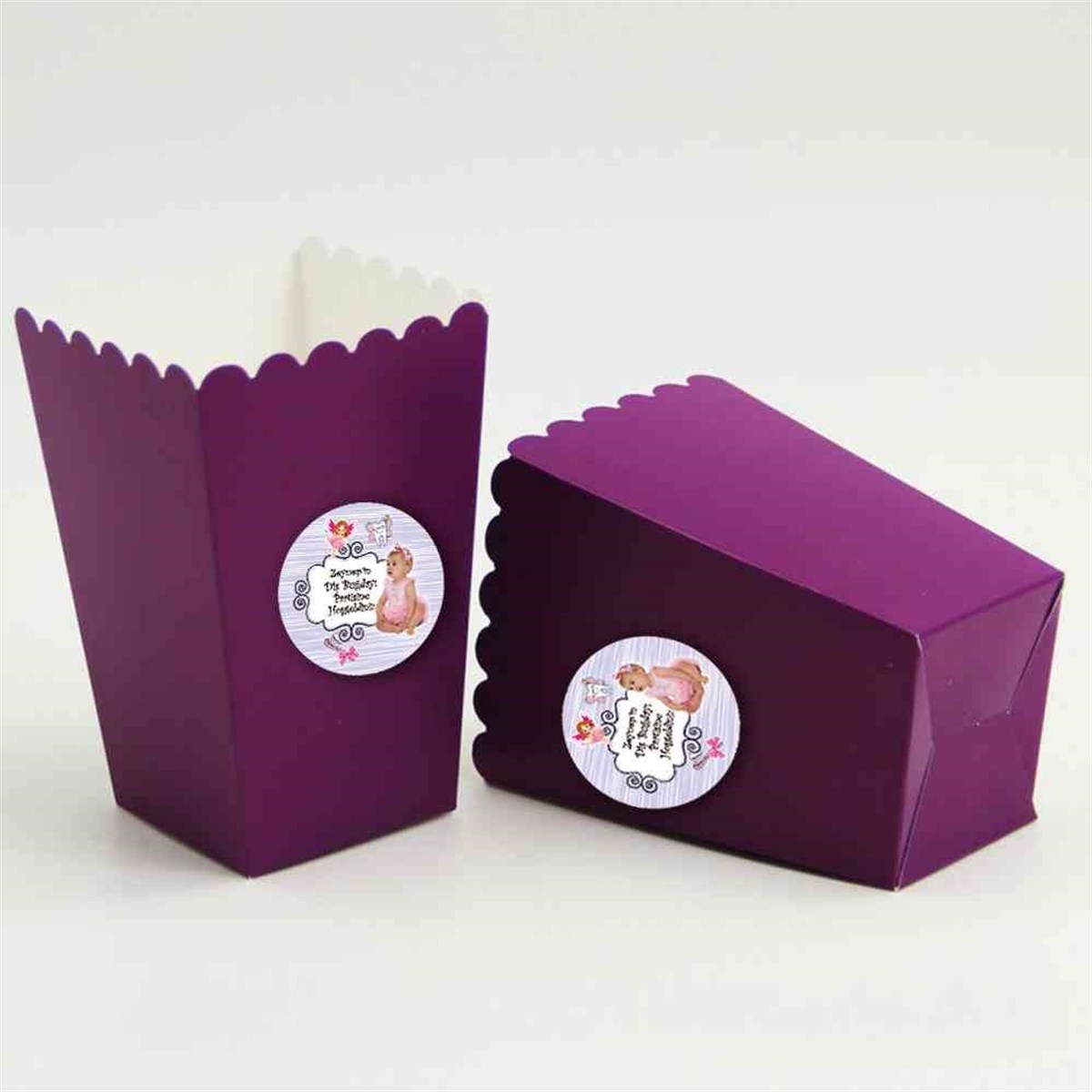 Diş Partisi Perili Uçan Dişli Parti Seti Popcorn Kutusu 10 Adet  