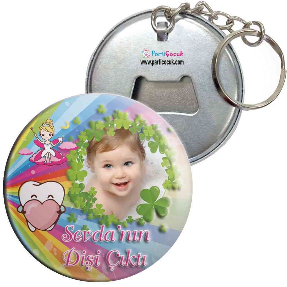 Diş Partisi Şanslı Yonca First Teeth Seti Anahtarlı Açacak 