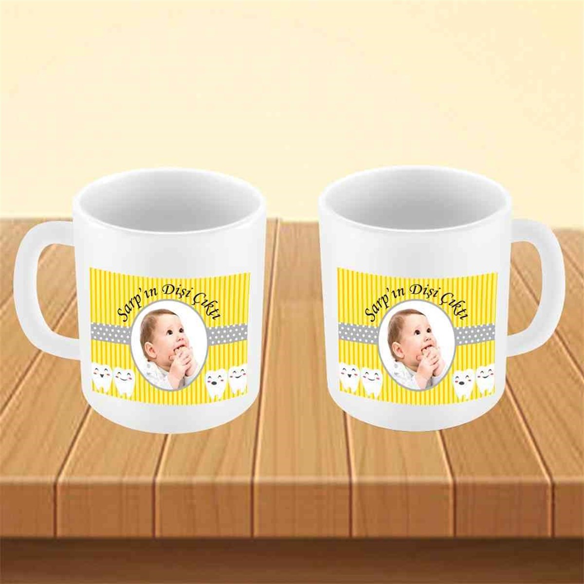Diş Partisi Sevimli Dişler Kupa Bardak Mug  