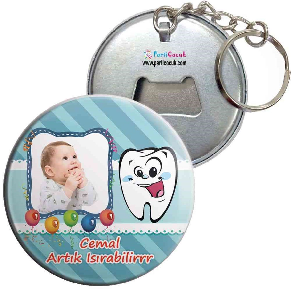 Diş Partisi Sevimli Utangaç Anahtarlı Açacak 