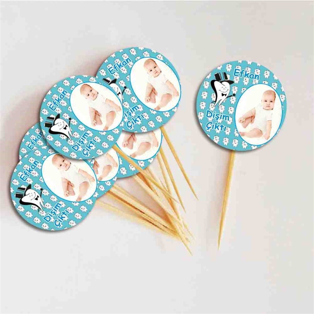 Diş Partisi Şık Diş Parti Cupcake Kurdanı 