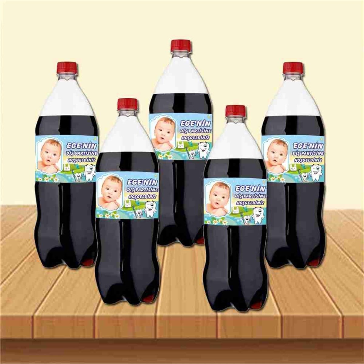 Diş Partisi Yeşil Dünya Parti Cola Şisesi Bandı 