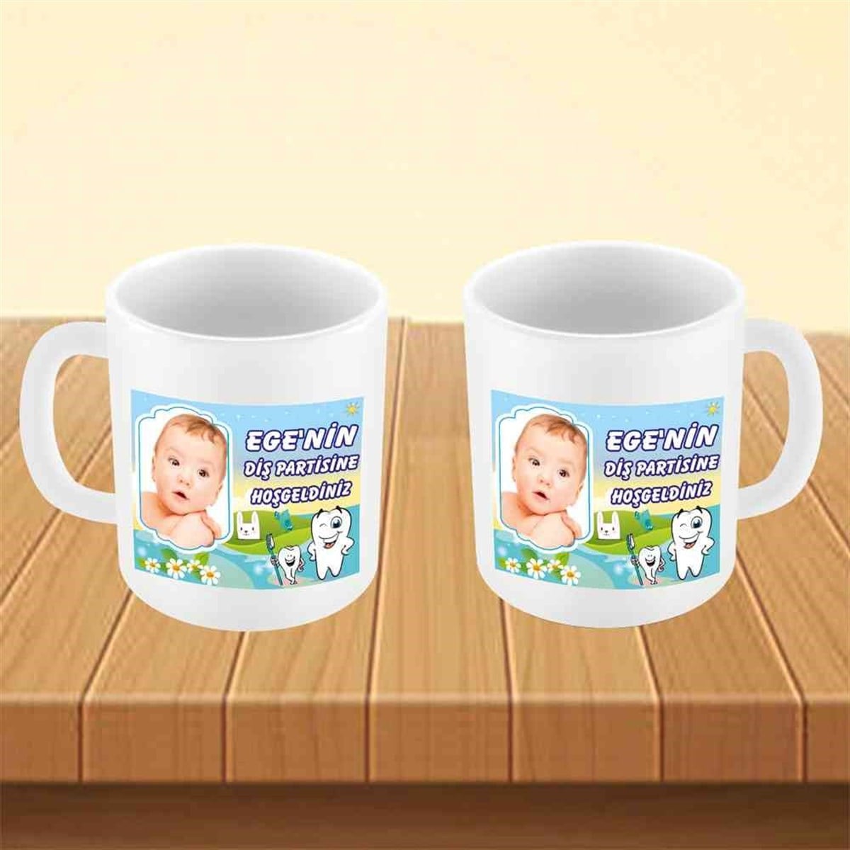 Diş Partisi Yeşil Dünya Parti Kupa Bardak Mug  