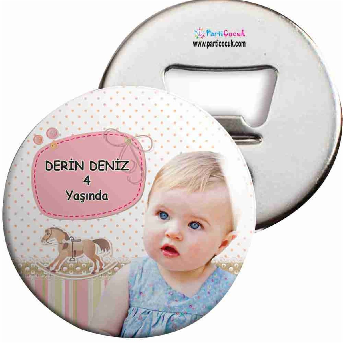Doğum Günü Açacaklı Magnet Atlı Konsept 