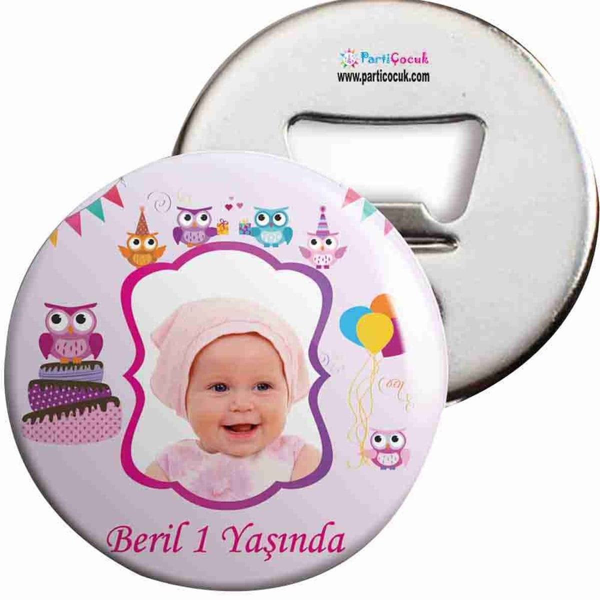 Doğum Günü Açacaklı Magnet Baykuş Partisi Konsept 