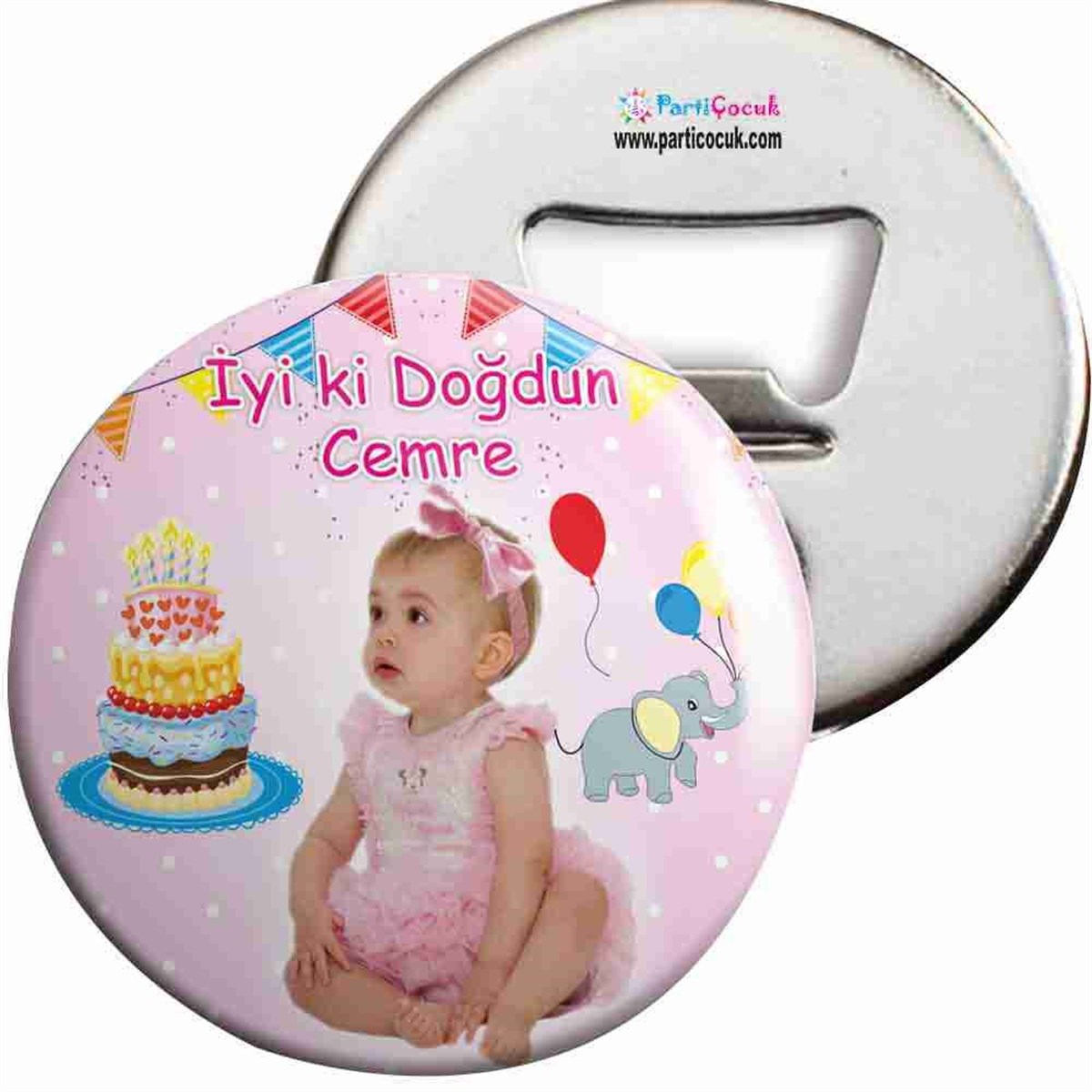 Doğum Günü Açacaklı Magnet Filli Balonlu Konsept 