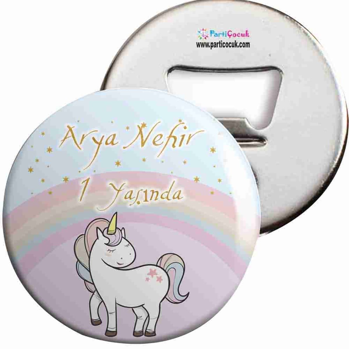 Doğum Günü Açacaklı Magnet Unicorn Konsept 