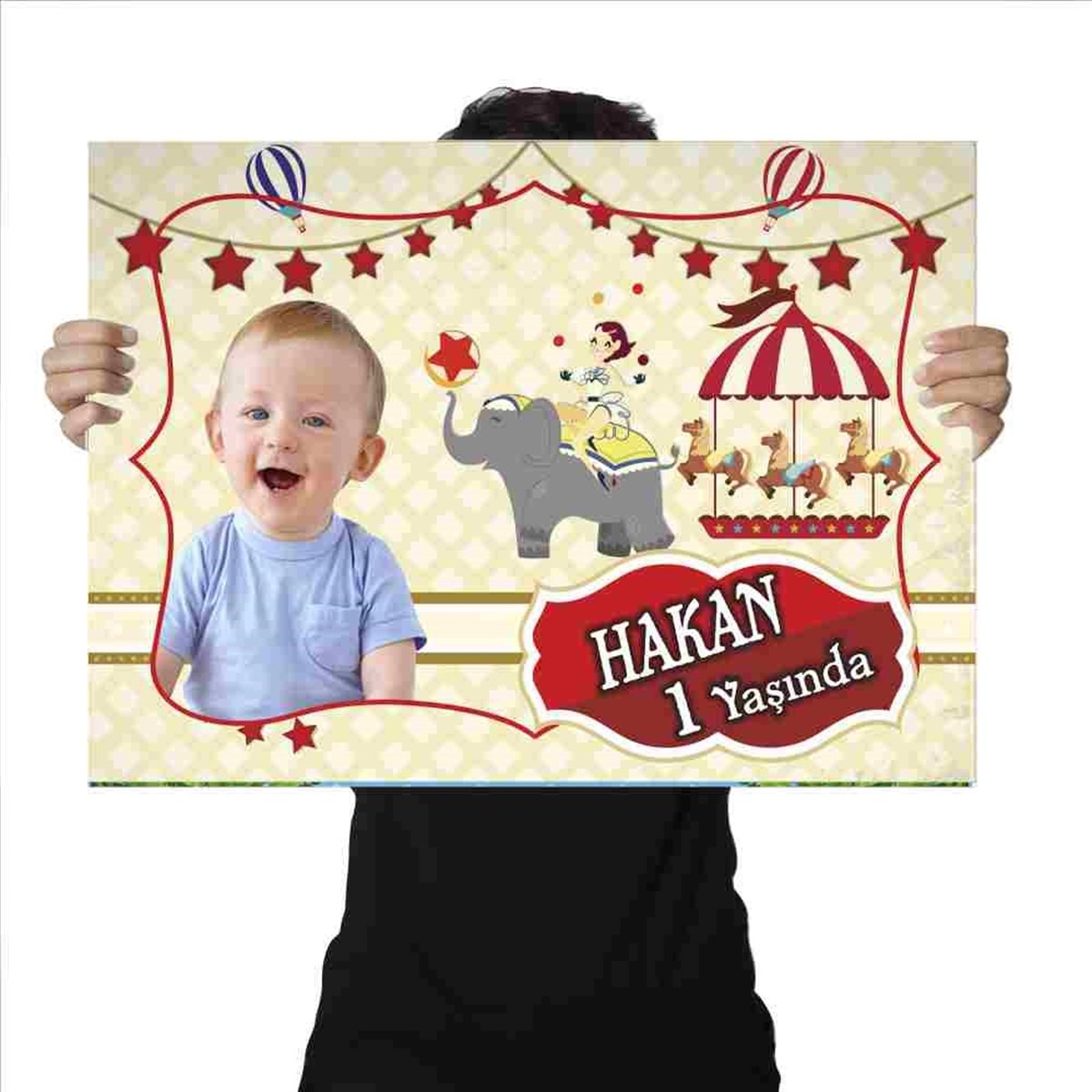 Doğum Günü Afiş Sirk Konsept 