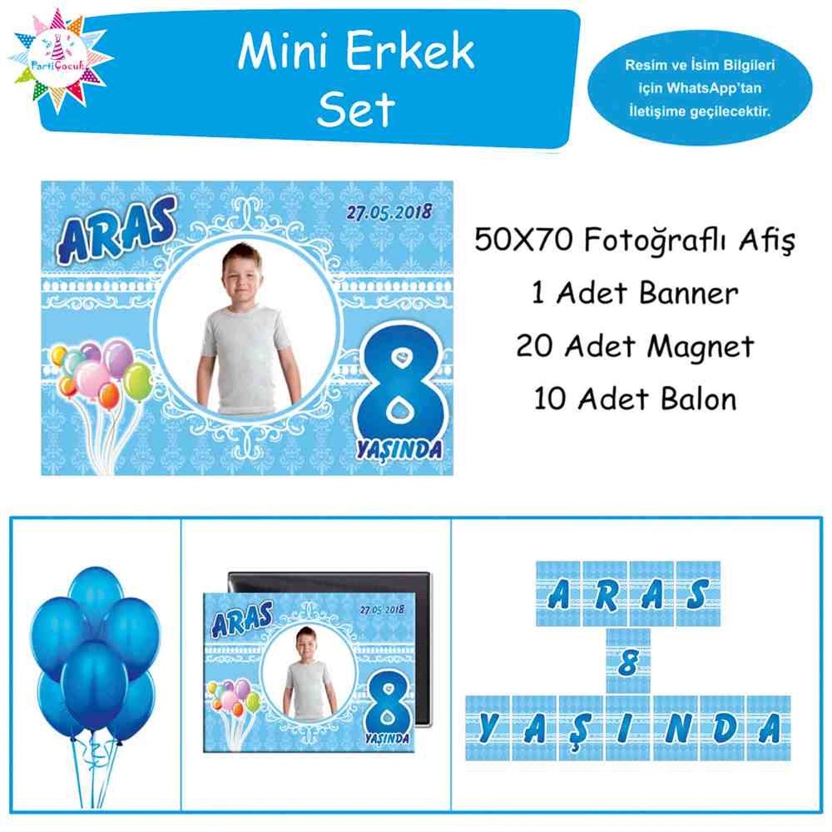 Doğum Günü   Balonlu Konsept  Doğum Günü Paketi 