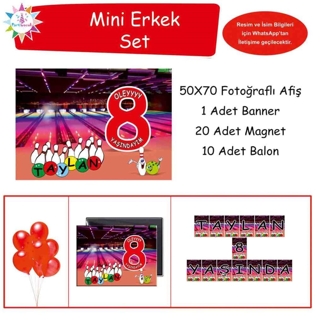 Doğum Günü  Bowling Konsept Doğum Günü Paketi 