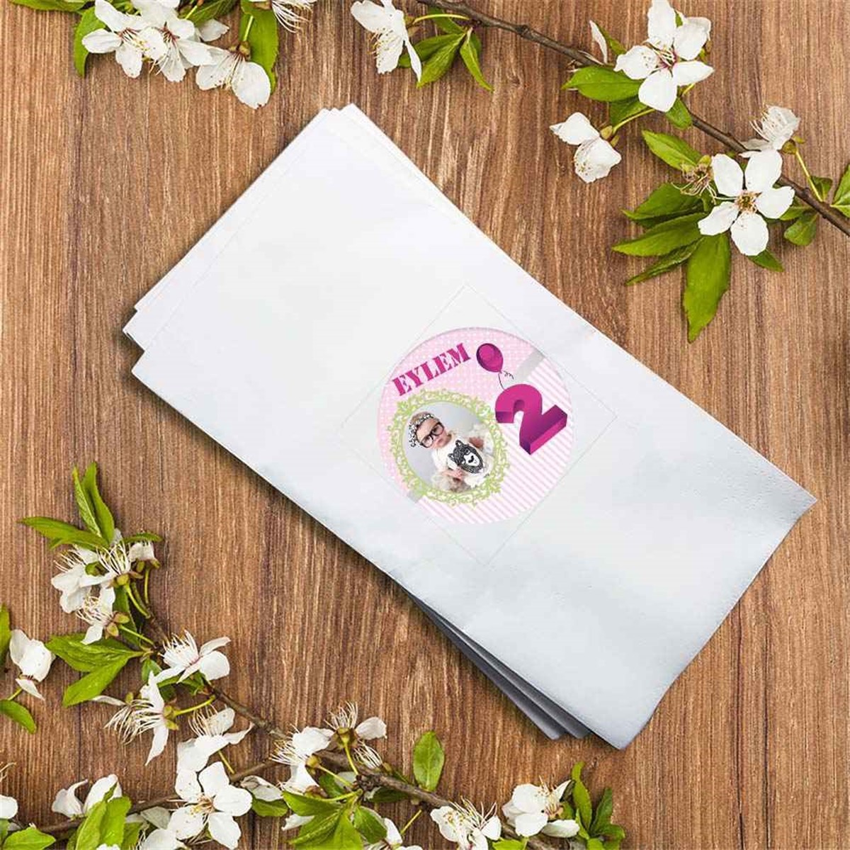 Doğum Günü Filamingo Peçete 