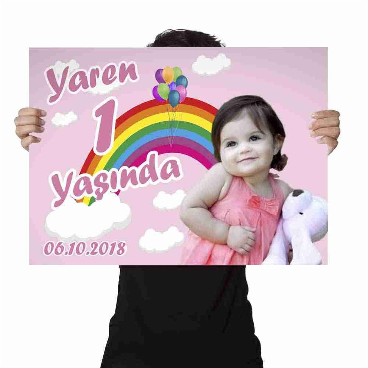 Doğum Günü Gökkuşağı Afişi  