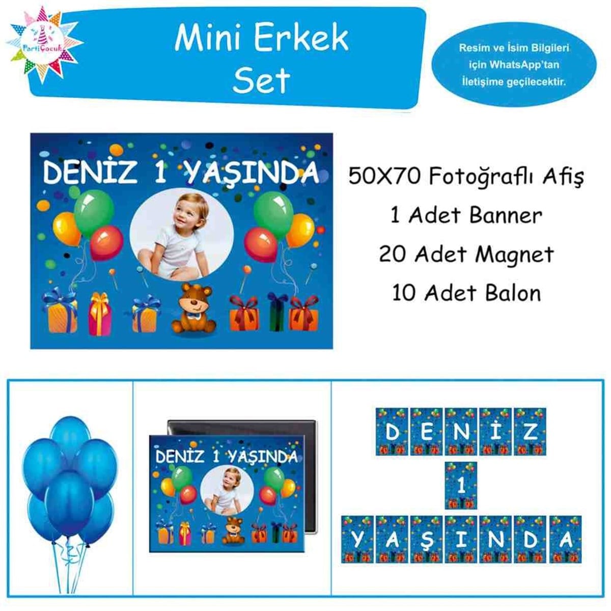Doğum Günü Hediye Balonlu  Konsepti   Doğum Günü Paketi 