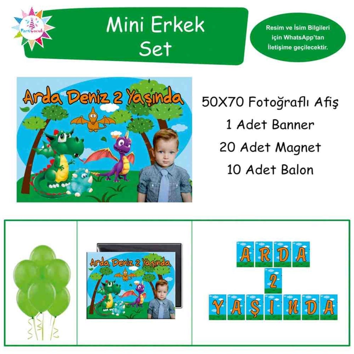 Doğum Günü  Mavi Safari Konsepti   Doğum Günü Paketi 